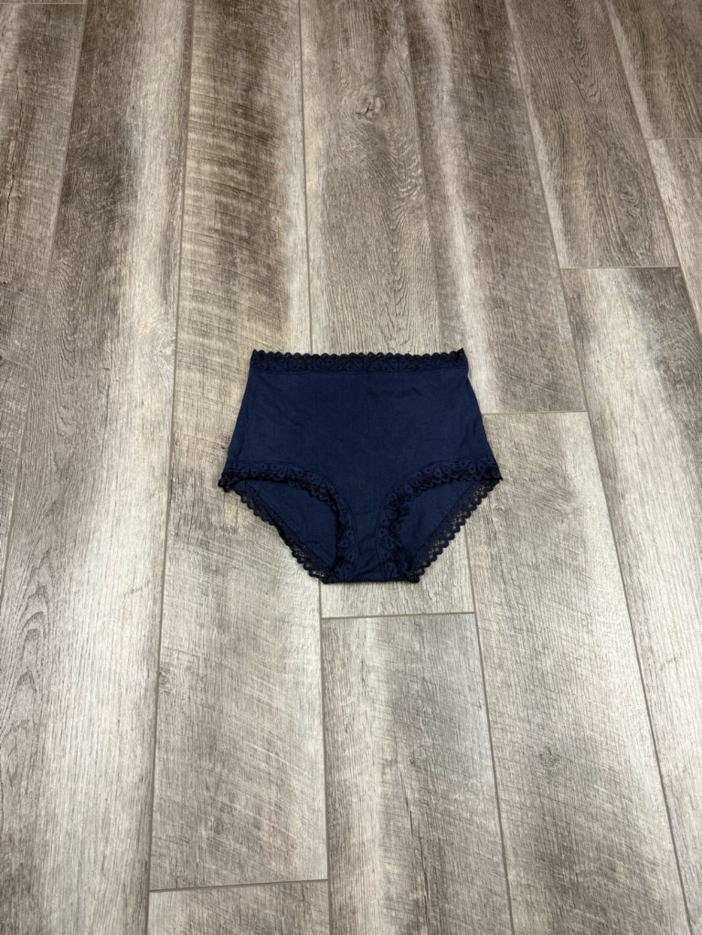 Aerie Navy Ribbed Underwear‎